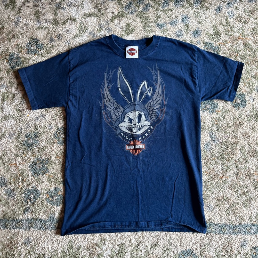 2014 Harley Davidson x Looney Tunes Big Kids Shirt